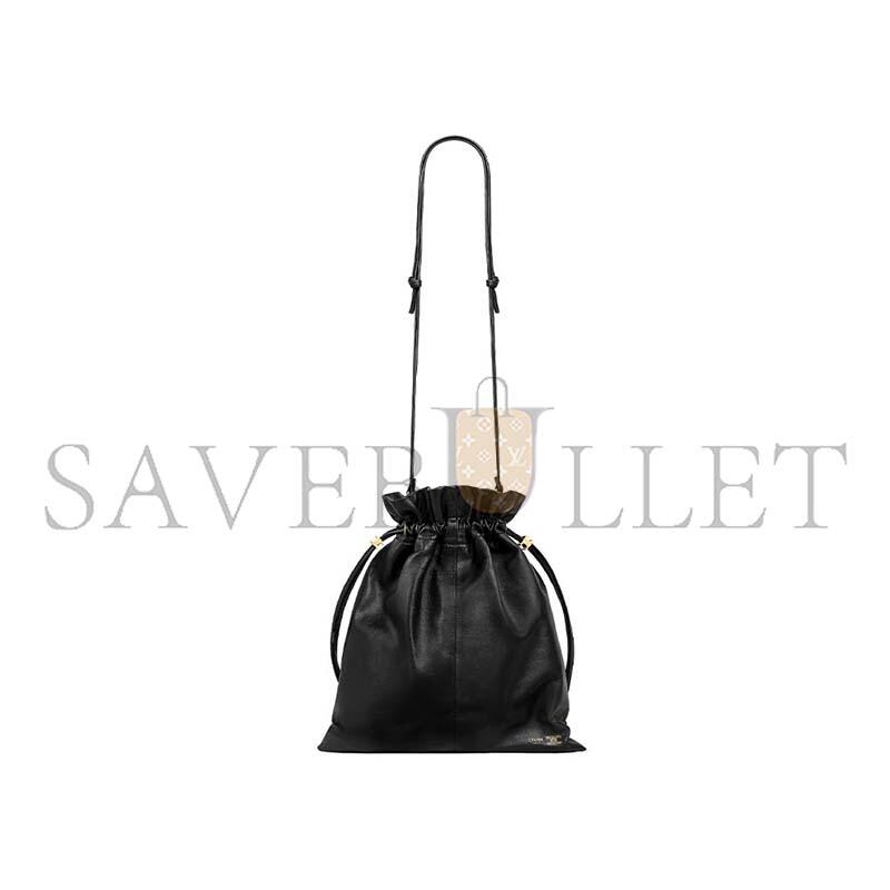 CELINE SMALL CRYSTAL POUCH IN LAMBSKIN 123662J79.38NO (32*29*0.5cm)